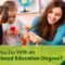 early childhood education degree